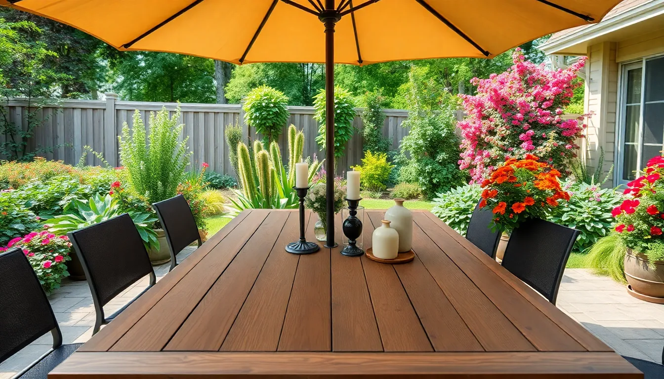 15 Stunning Outdoor Table Top Ideas to Transform Your Patio Space 14 15 Stunning Outdoor Table Top Ideas to Transform Your Patio Space 13