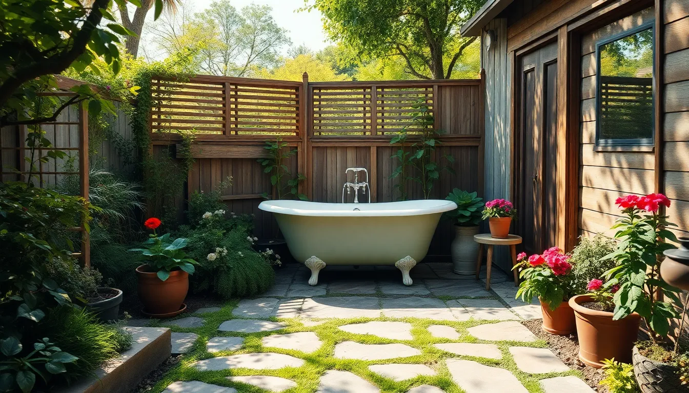 25 Brilliant Outdoor Toilet and Shower Ideas for Your Backyard or Camping Setup 14 25 Brilliant Outdoor Toilet and Shower Ideas for Your Backyard or Camping Setup 13