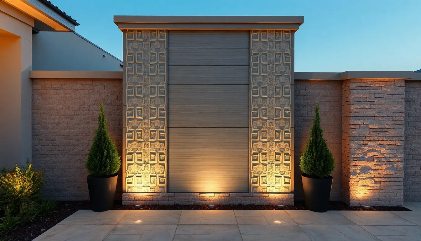 27 Stunning Outdoor Wall Decor Ideas to Transform Your Backyard in 2025 14 27 Stunning Outdoor Wall Decor Ideas to Transform Your Backyard in 2025 13