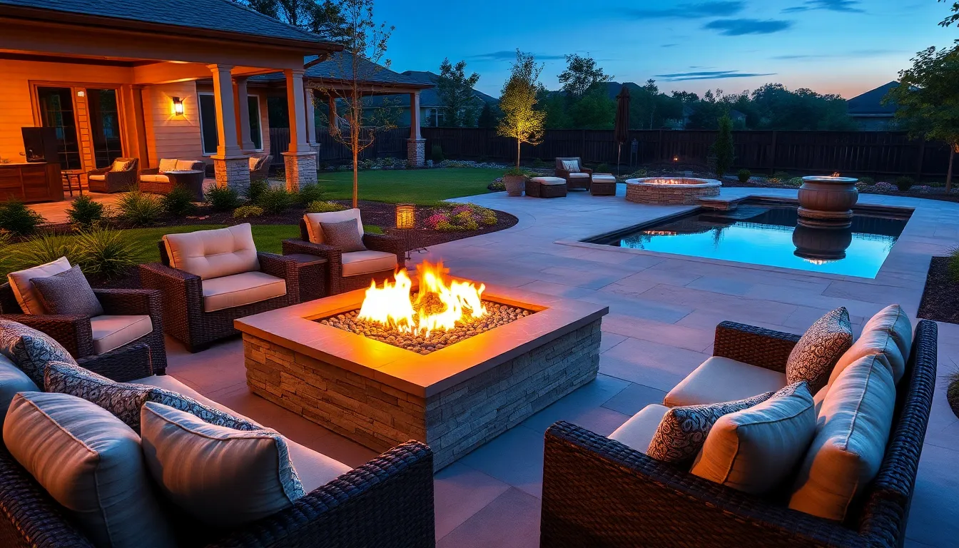 25 Stunning Square Fire Pit Ideas to Transform Your Backyard Space 14 25 Stunning Square Fire Pit Ideas to Transform Your Backyard Space 13