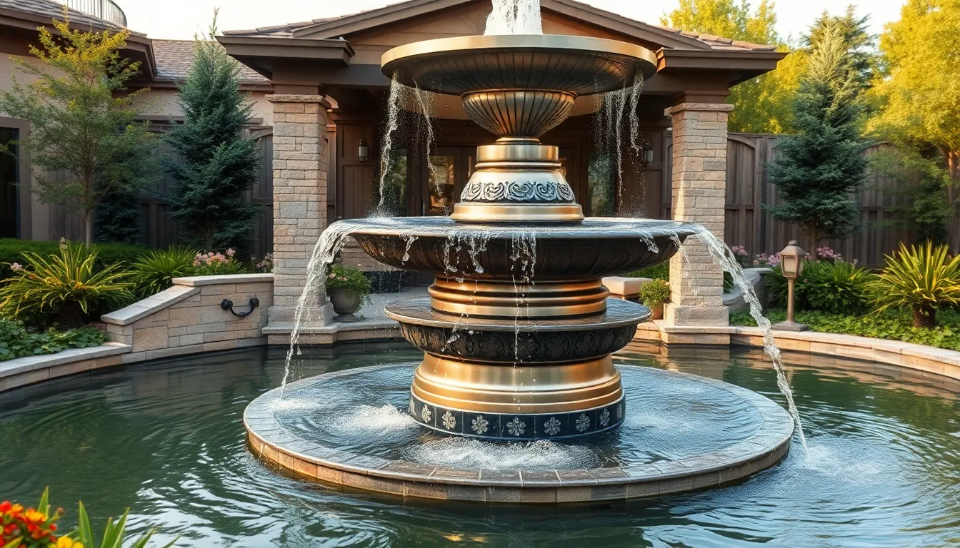 water faucet outdoor ideas