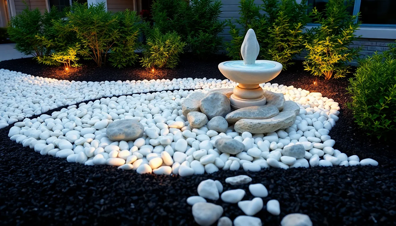 25 Stunning White Rocks Landscaping Ideas for Your Front Yard (2025 Guide) 14 25 Stunning White Rocks Landscaping Ideas for Your Front Yard (2025 Guide) 13