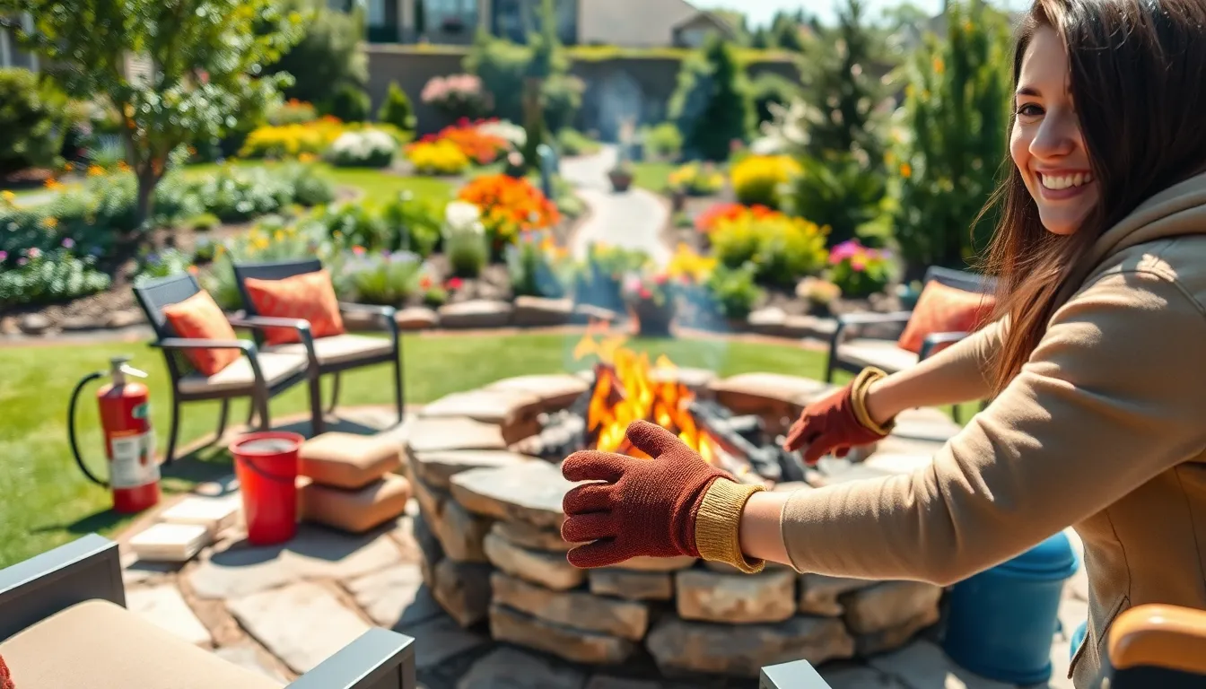 23 Stunning Front Yard Fire Pit Ideas That Transform Your Home's Curb Appeal 32 23 Stunning Front Yard Fire Pit Ideas That Transform Your Home's Curb Appeal 31