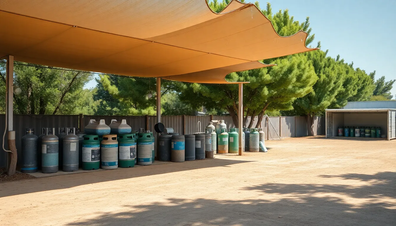 10 Smart Outdoor Gas Cylinder Storage Ideas That Keep Your Propane Tanks Safe & Organized 16 10 Smart Outdoor Gas Cylinder Storage Ideas That Keep Your Propane Tanks Safe & Organized 15