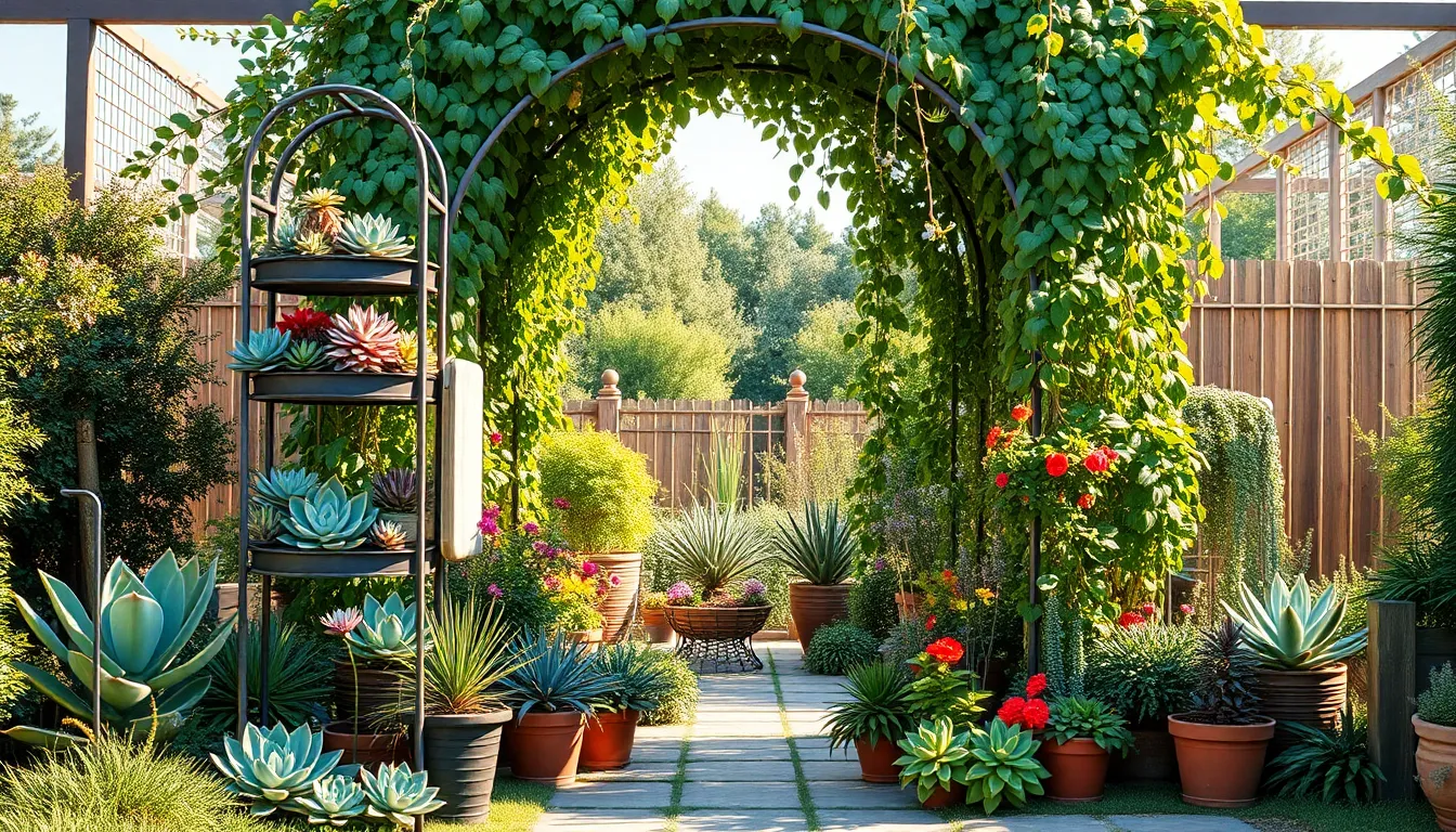 25 Stunning Metal Plant Stand Ideas for Your Outdoor Garden (2025 Guide) 16 25 Stunning Metal Plant Stand Ideas for Your Outdoor Garden (2025 Guide) 15