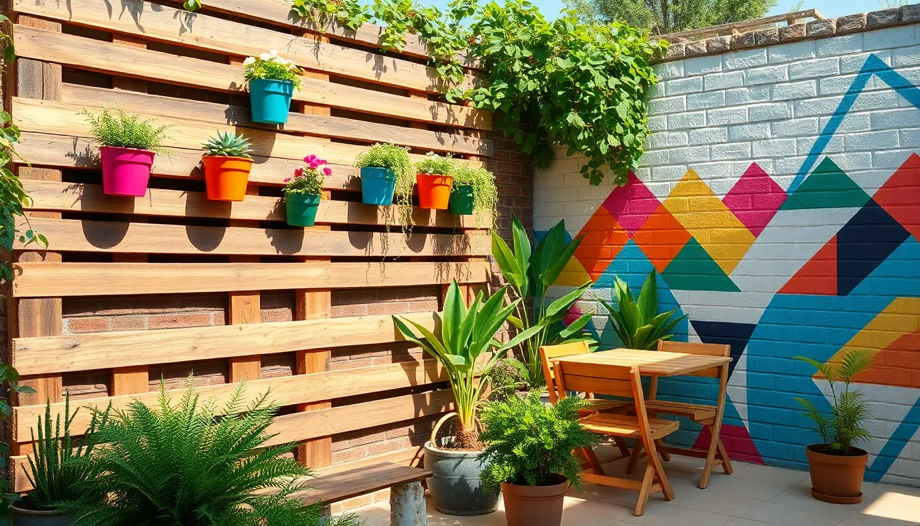 25 Stunning Outdoor Feature Wall Ideas to Transform Your Backyard on Any Budget 16 25 Stunning Outdoor Feature Wall Ideas to Transform Your Backyard on Any Budget 15
