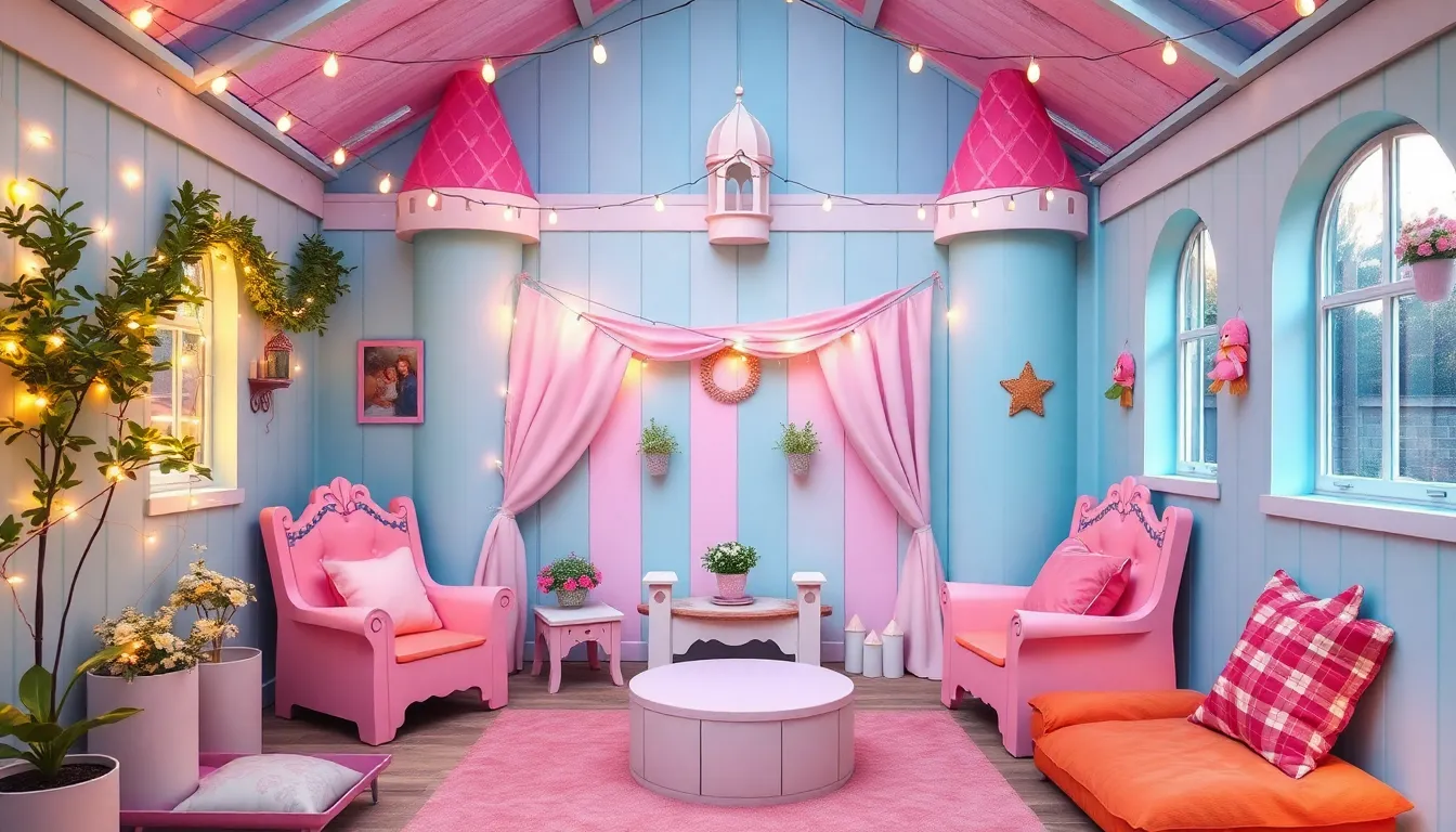 25 Creative Outdoor Playhouse Interior Ideas That Kids Will Absolutely Love 16 25 Creative Outdoor Playhouse Interior Ideas That Kids Will Absolutely Love 15