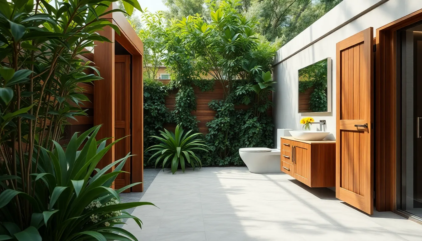 25 Creative Outside Toilet Ideas for Stunning Outdoor Bathrooms in 2025 16 25 Creative Outside Toilet Ideas for Stunning Outdoor Bathrooms in 2025 15