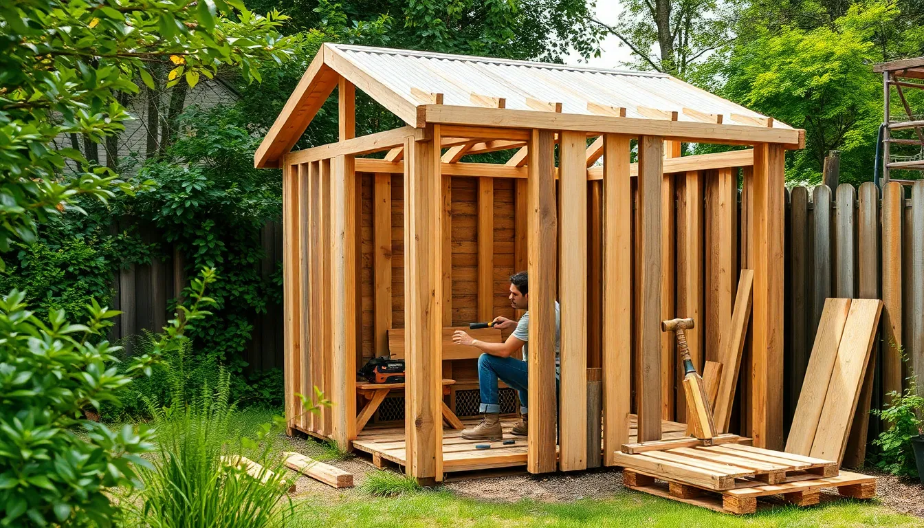 25 Creative Backyard Storage Shed Ideas to Transform Your Outdoor Space 15
