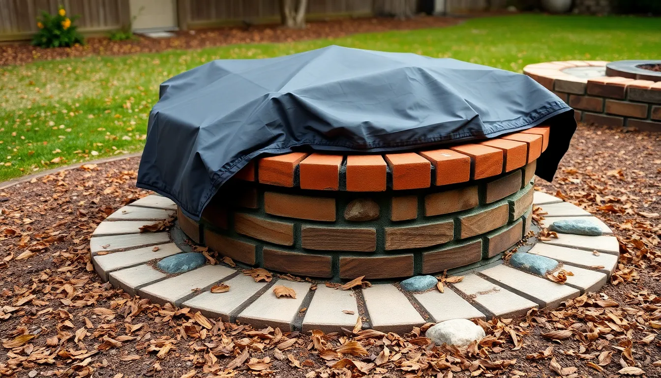 25 Creative Brick Fire Pit Ideas to Transform Your Backyard Into a Cozy Retreat 36 25 Creative Brick Fire Pit Ideas to Transform Your Backyard Into a Cozy Retreat 35