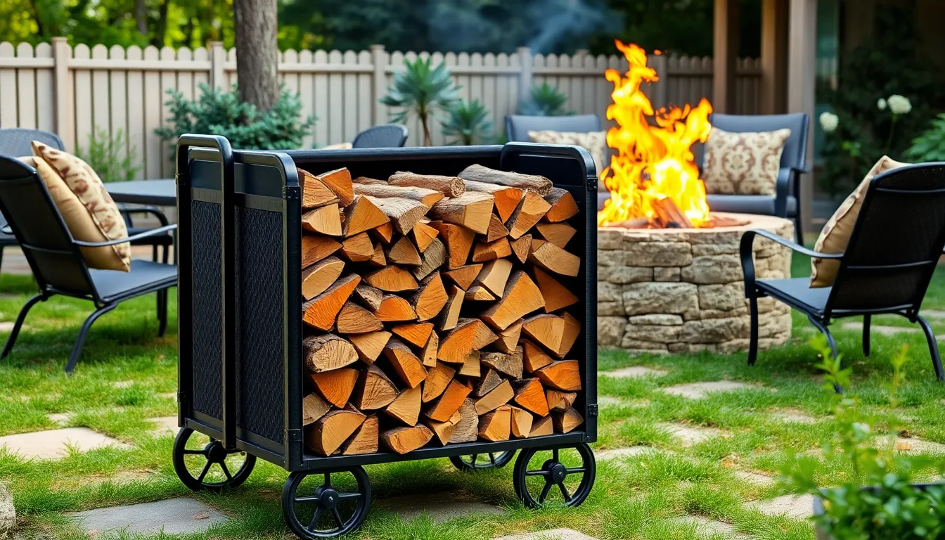 15 Brilliant Outdoor Firewood Storage Ideas That Keep Wood Dry All Winter 18 15 Brilliant Outdoor Firewood Storage Ideas That Keep Wood Dry All Winter 17