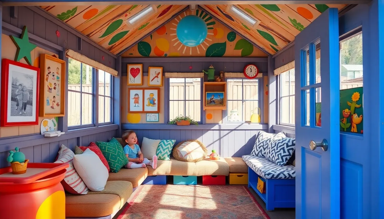 25 Creative Outdoor Playhouse Interior Ideas That Kids Will Absolutely Love 18 25 Creative Outdoor Playhouse Interior Ideas That Kids Will Absolutely Love 17