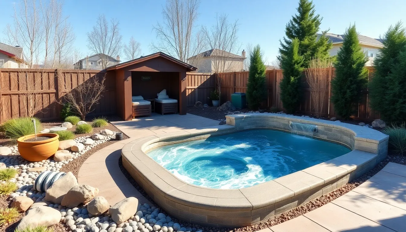 25 Stunning Swim Spa Backyard Ideas to Transform Your Outdoor Space 18 25 Stunning Swim Spa Backyard Ideas to Transform Your Outdoor Space 17