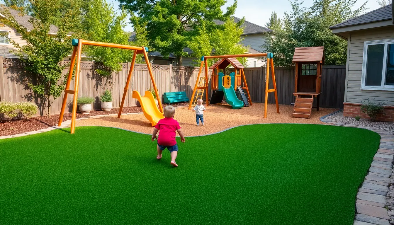 25 Creative Artificial Turf Backyard Ideas to Transform Your Outdoor Space 2 25 Creative Artificial Turf Backyard Ideas to Transform Your Outdoor Space 1