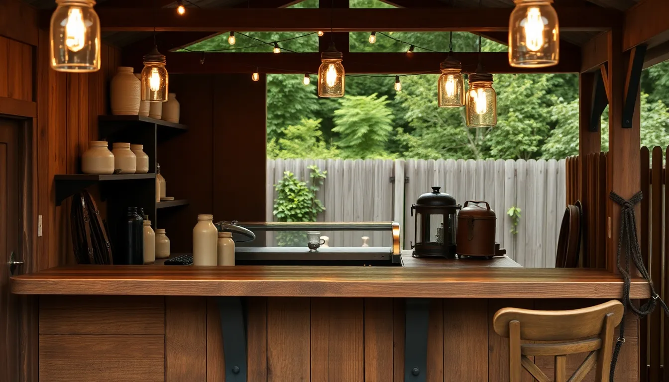 25 Backyard Shed Bar Ideas to Transform Your Space Into the Ultimate Entertainment Hub 2 25 Backyard Shed Bar Ideas to Transform Your Space Into the Ultimate Entertainment Hub 1
