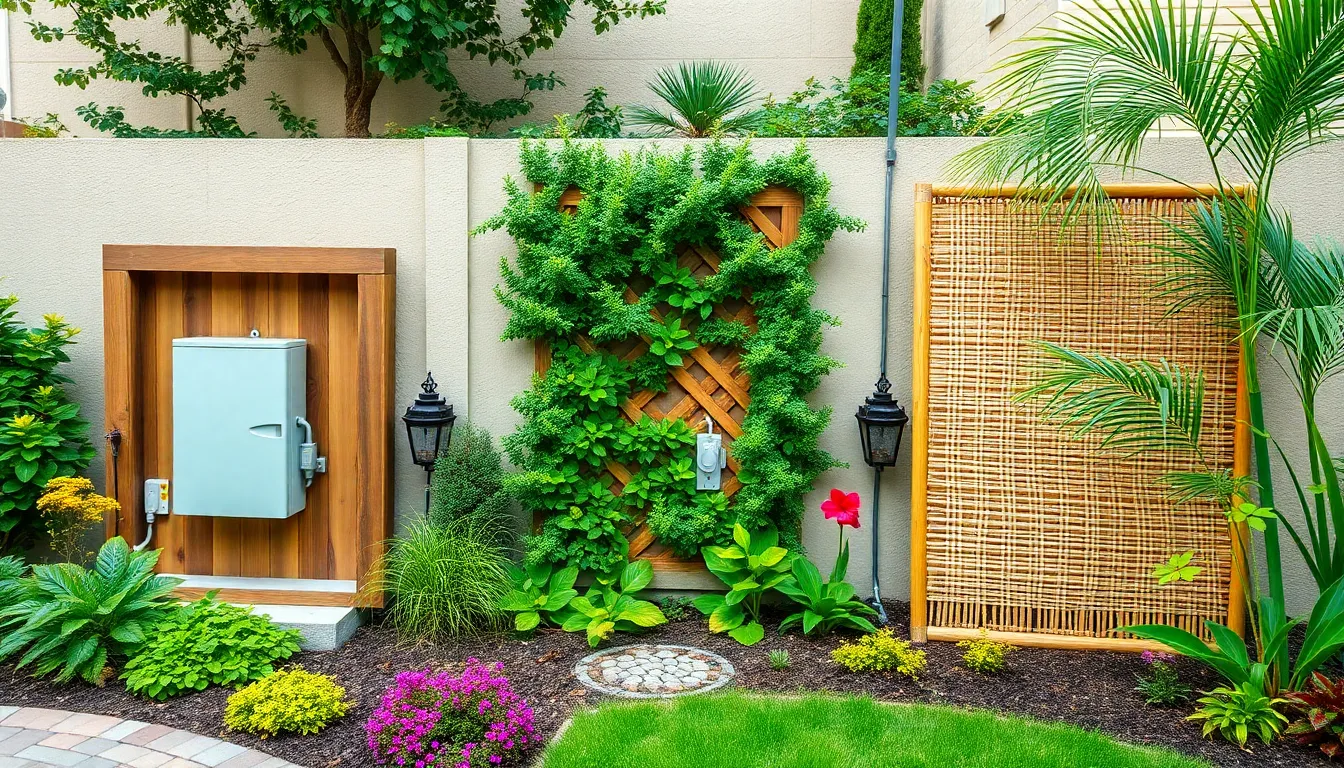 25 Creative Outdoor Electric Box Cover Up Ideas That Actually Look Amazing 2 25 Creative Outdoor Electric Box Cover Up Ideas That Actually Look Amazing 1