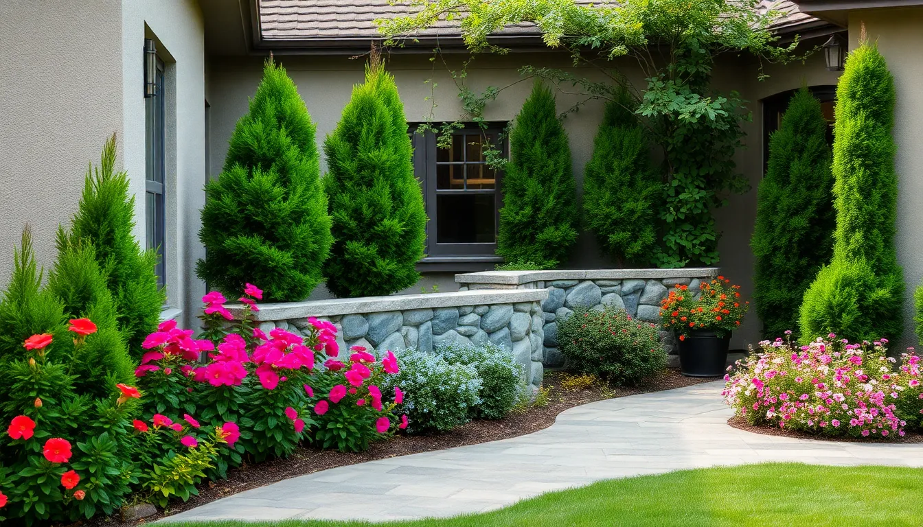 25 Stunning Front Yard Courtyard Ideas to Transform Your Home's Entrance 2 25 Stunning Front Yard Courtyard Ideas to Transform Your Home's Entrance 1