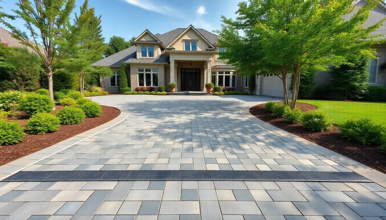 25 Stunning Front Yard Driveway Ideas That Boost Curb Appeal & Home Value 2 25 Stunning Front Yard Driveway Ideas That Boost Curb Appeal & Home Value 1