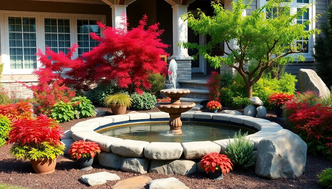 25 Stunning Front Yard Landscape Layout Ideas to Transform Your Home's Curb Appeal 2 25 Stunning Front Yard Landscape Layout Ideas to Transform Your Home's Curb Appeal 1