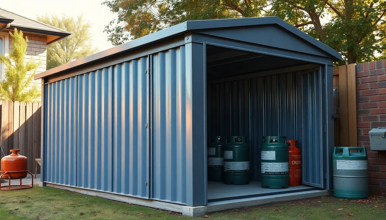 10 Smart Outdoor Gas Cylinder Storage Ideas That Keep Your Propane Tanks Safe & Organized 2 10 Smart Outdoor Gas Cylinder Storage Ideas That Keep Your Propane Tanks Safe & Organized 1