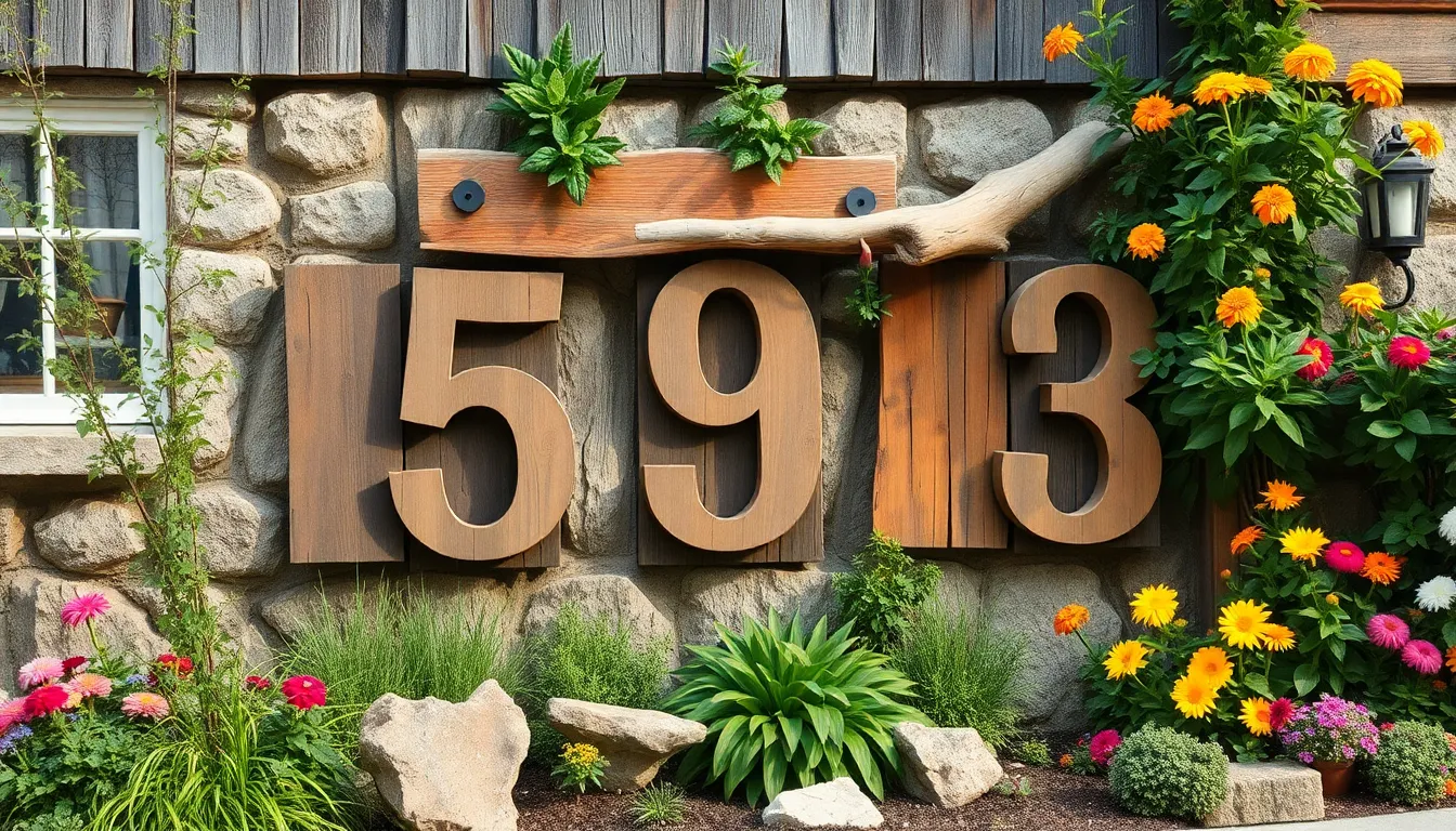 50+ Stunning Outdoor House Number Ideas That Boost Curb Appeal & Visibility 2 50+ Stunning Outdoor House Number Ideas That Boost Curb Appeal & Visibility 1