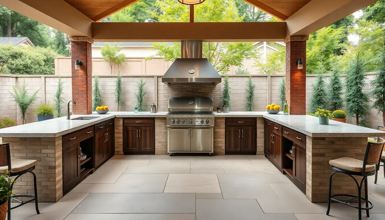 25 Outdoor Bar and Grill Ideas to Transform Your Backyard Into an Entertainment Hub 24 25 Outdoor Bar and Grill Ideas to Transform Your Backyard Into an Entertainment Hub 23