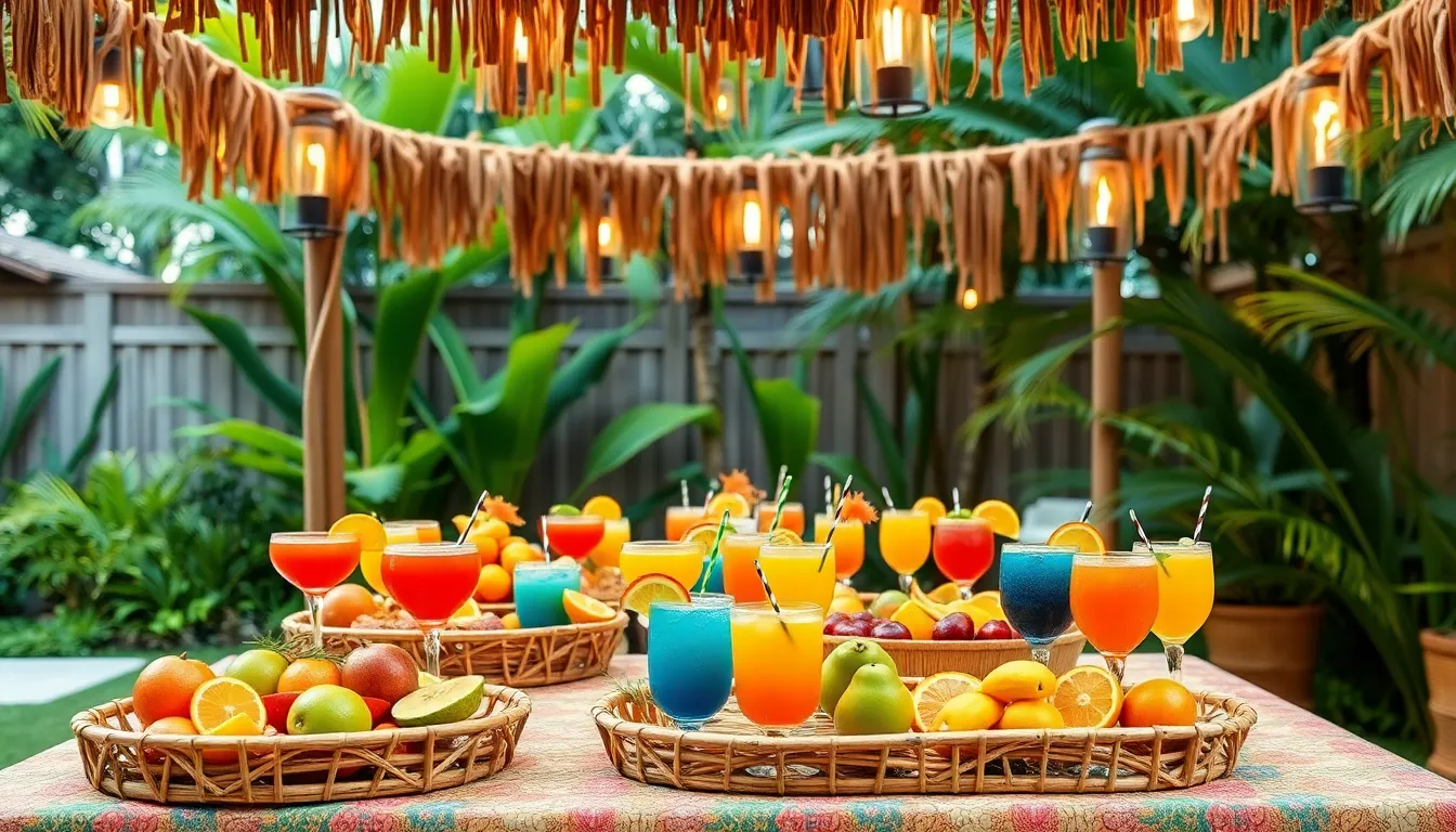 15 Creative Outdoor Buffet Table Ideas That Will Wow Your Guests 2 15 Creative Outdoor Buffet Table Ideas That Will Wow Your Guests 1