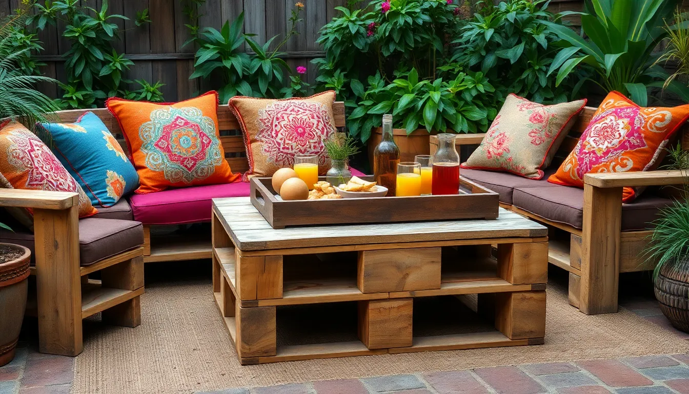 outdoor coffee table ideas