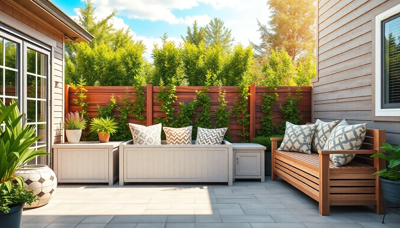 15 Outdoor Cushion Storage Ideas That'll Save Your Patio Furniture (DIY + Budget Tips) 2 15 Outdoor Cushion Storage Ideas That'll Save Your Patio Furniture (DIY + Budget Tips) 1