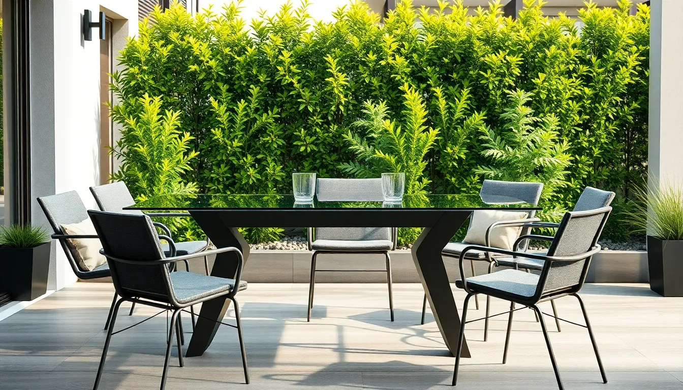 outdoor dining table ideas