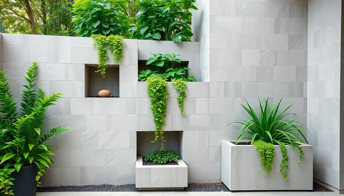 25 Stunning Outdoor Feature Wall Ideas to Transform Your Backyard on Any Budget 2 25 Stunning Outdoor Feature Wall Ideas to Transform Your Backyard on Any Budget 1