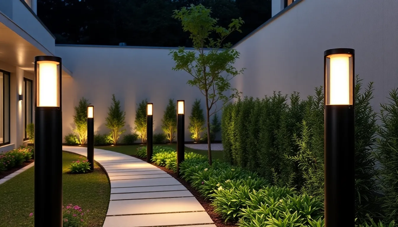 25 Stunning Outdoor Lamp Post Ideas to Transform Your Home's Curb Appeal 20 25 Stunning Outdoor Lamp Post Ideas to Transform Your Home's Curb Appeal 19