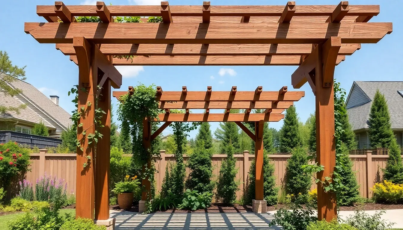 25 Stunning Outdoor Pergola Ideas to Transform Your Backyard Into a Paradise 2 25 Stunning Outdoor Pergola Ideas to Transform Your Backyard Into a Paradise 1