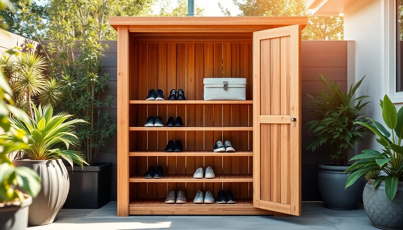 25 Brilliant Outdoor Shoe Storage Ideas That'll Transform Your Messy Entryway 16 25 Brilliant Outdoor Shoe Storage Ideas That'll Transform Your Messy Entryway 15