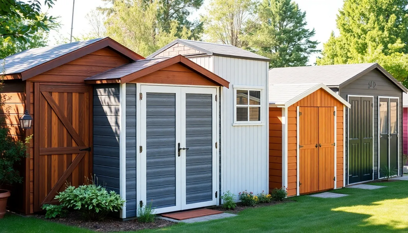25 Creative Backyard Storage Shed Ideas to Transform Your Outdoor Space 1