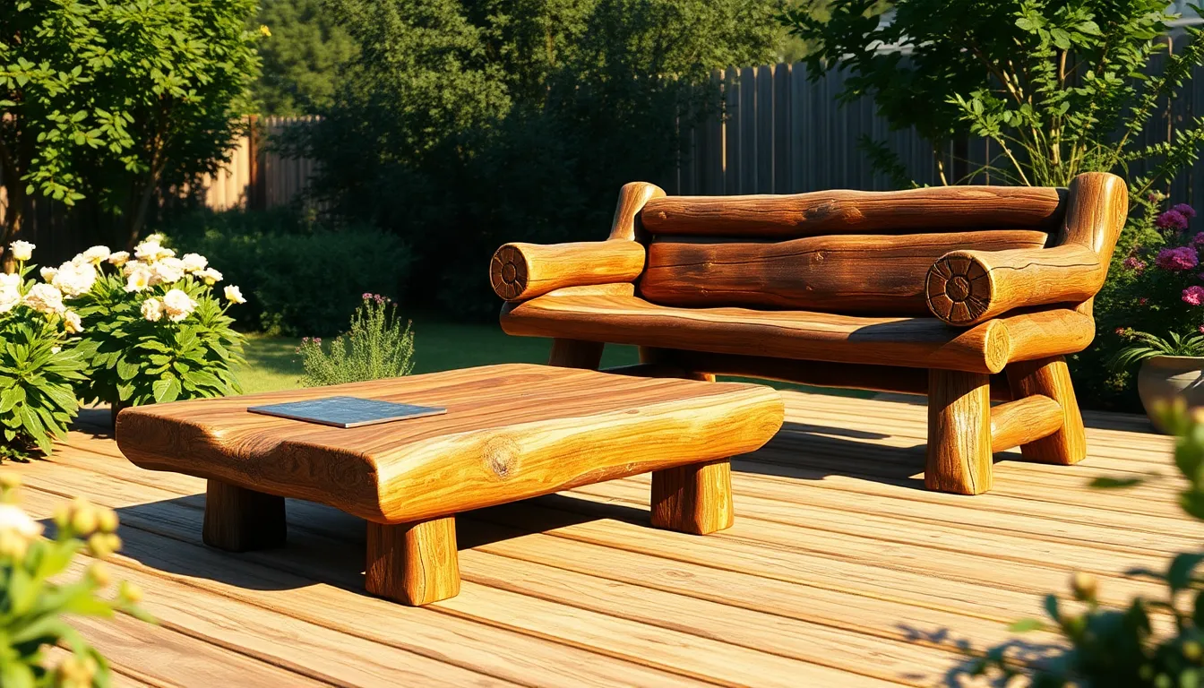 tree log ideas outdoor