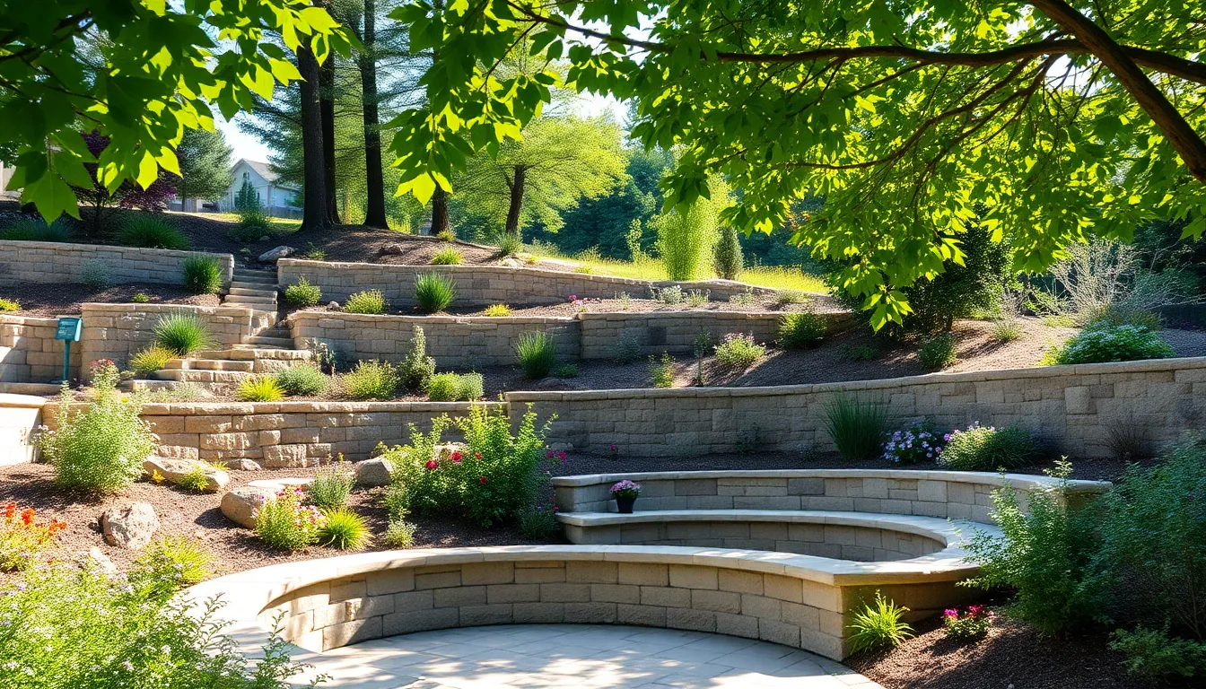25 Brilliant Uneven Backyard Ideas for Your Sloped Yard (Transform Any Hill!) 2 25 Brilliant Uneven Backyard Ideas for Your Sloped Yard (Transform Any Hill!) 1