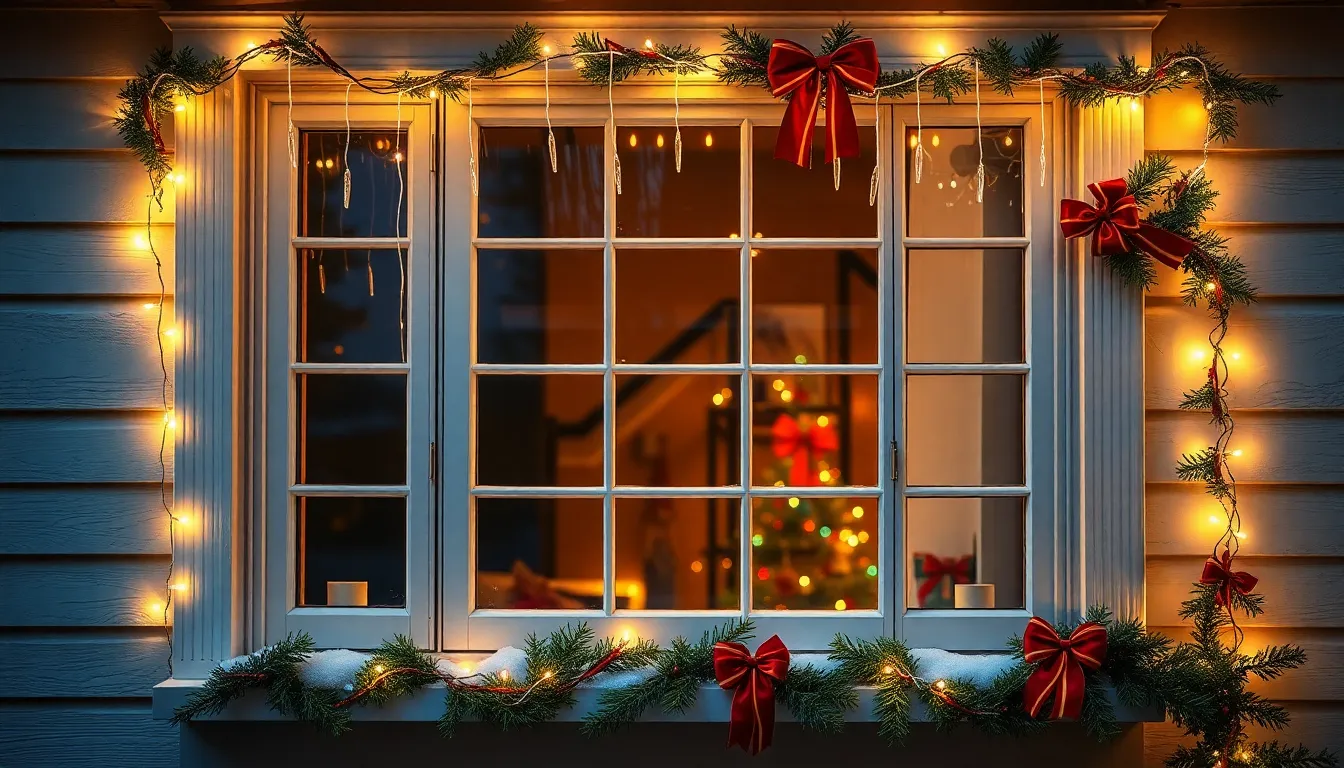 25 Stunning Outdoor Window Christmas Decor Ideas That Will Transform Your Home 2 25 Stunning Outdoor Window Christmas Decor Ideas That Will Transform Your Home 1