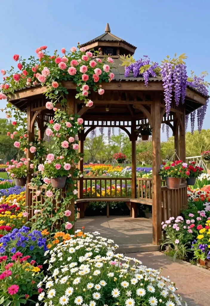 10 Animal Crossing Gazebo Ideas for Cute Garden Inspiration 1 10 Animal Crossing Gazebo Ideas for Cute Garden Inspiration 1. Floral Fantasy Gazebo 0