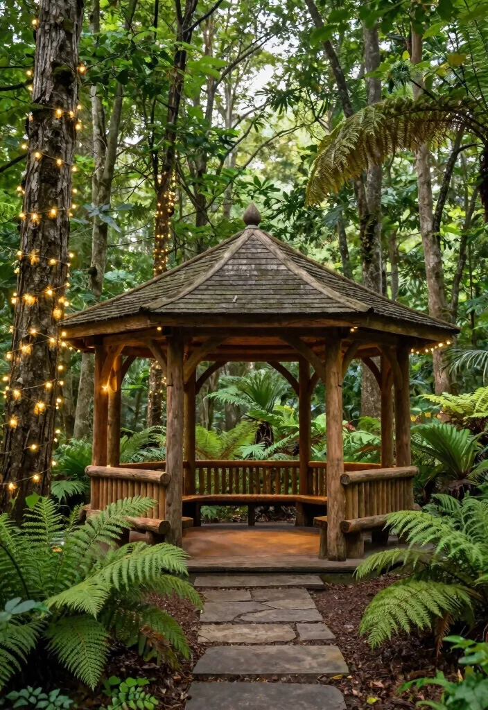 10 Animal Crossing Gazebo Ideas for Cute Garden Inspiration 45 10 Animal Crossing Gazebo Ideas for Cute Garden Inspiration 5. Enchanted Forest Gazebo 0