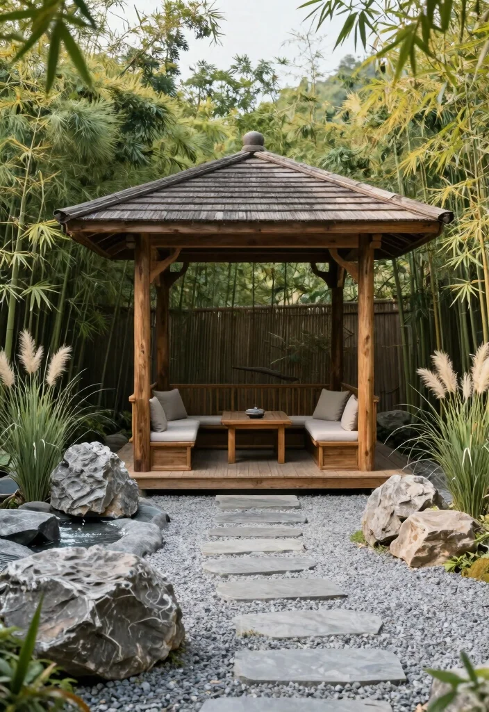 10 Animal Crossing Gazebo Ideas for Cute Garden Inspiration 89 10 Animal Crossing Gazebo Ideas for Cute Garden Inspiration 9. Zen Garden Gazebo 0