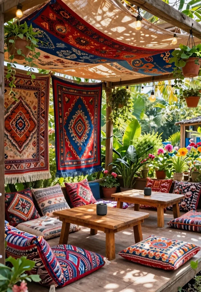 10 Backyard Gazebo Ideas for Relaxed Outdoor Living 3. Bohemian Chic Escape 0