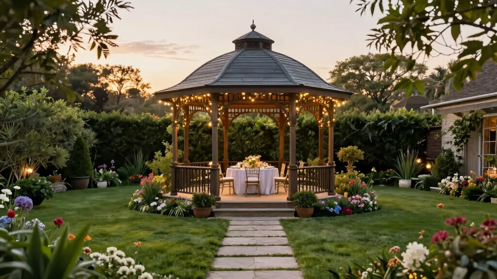 10 Big Gazebo Ideas for Large Backyards and Events