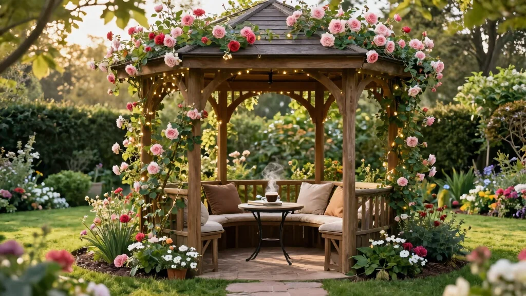 10 Cozy Gazebo Ideas for Comfortable Outdoor Retreats