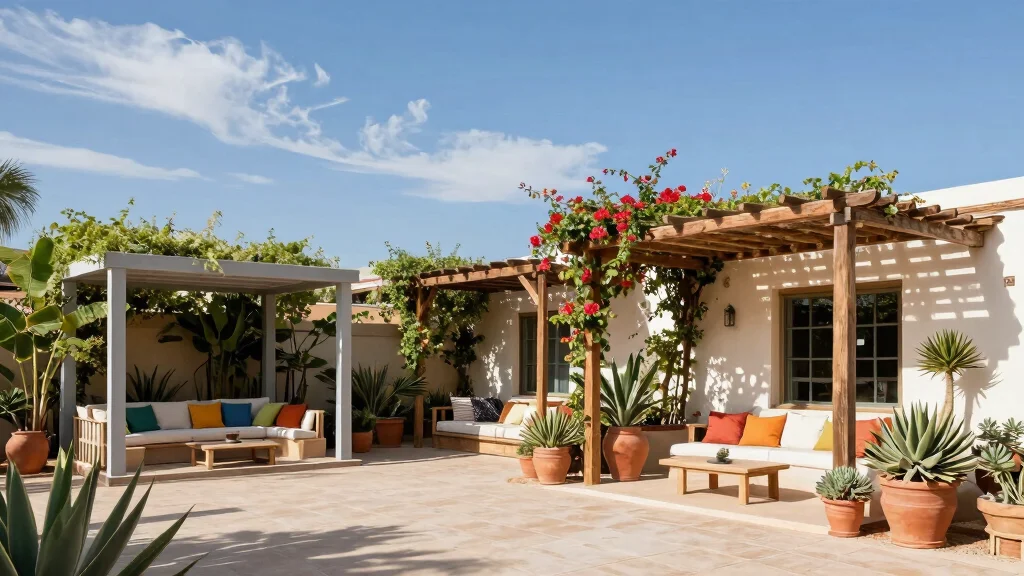 10 Desert Pergola Ideas for Hot Climate Outdoor Living