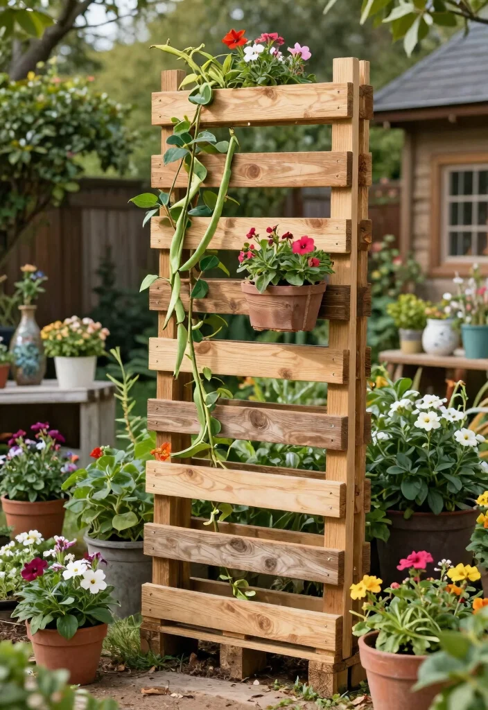 10 Fence Trellis Ideas to Combine Privacy and Plant Support 10. DIY Trellis Ideas 0