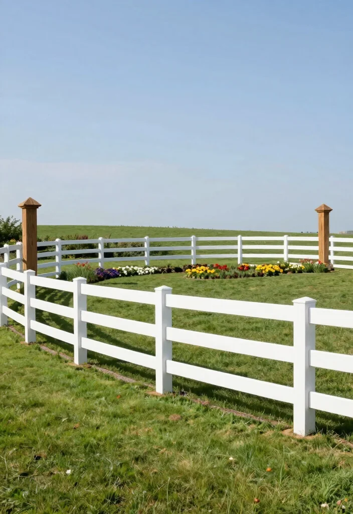 10 Field Fence Ideas for Backyards With a Rustic Look 7. Horse Fence Style 0