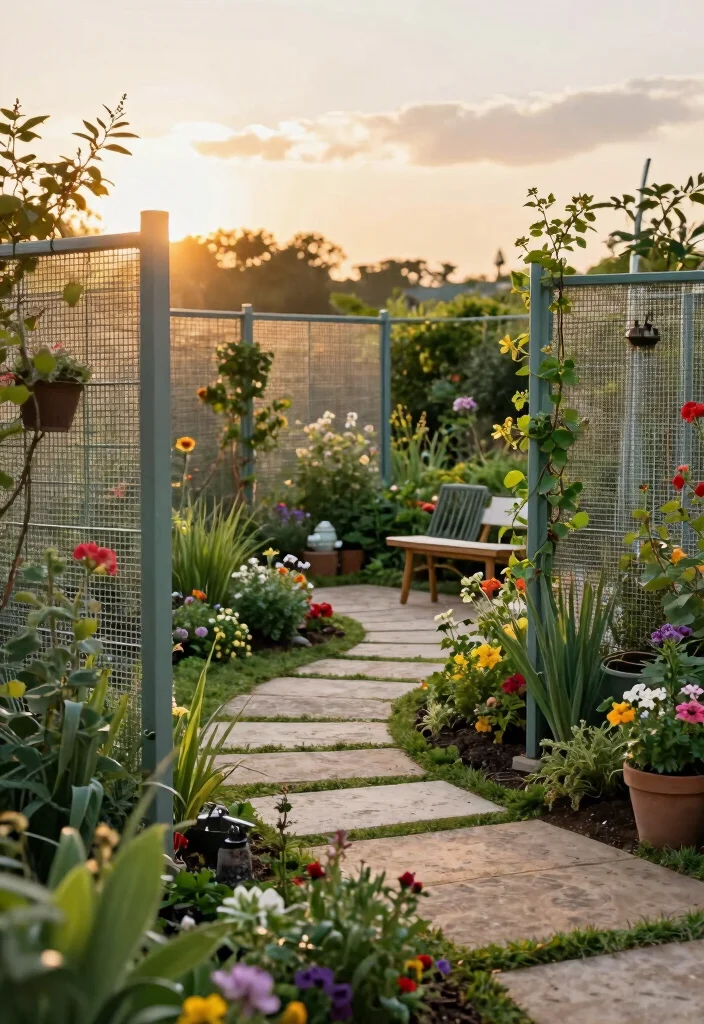 10 Garden Mesh Fence Ideas for Plants and Protection Conclusion 0