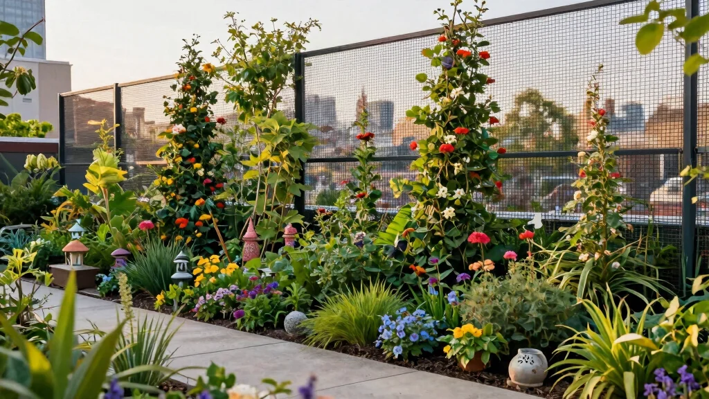 10 Garden Mesh Fence Ideas for Plants and Protection