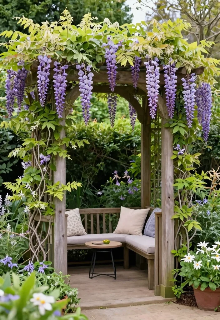 10 Garden Pergola Ideas UK Style for Compact Outdoor Spaces 6. Elegant Archway Pergola 0